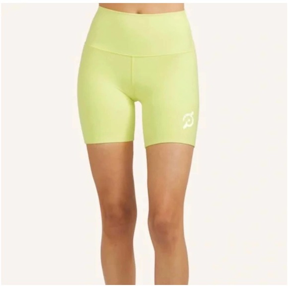 Peleton Pants - Peloton Cadent 5" Bike Short Yellow Size Small NWT